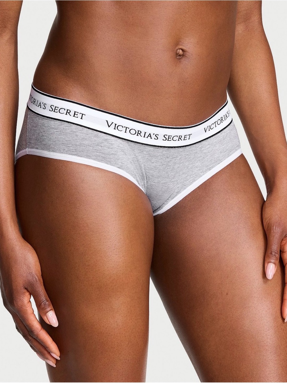 New Victoria's Secret Logo waistband Hiphugger panty medium cotton soft stylish